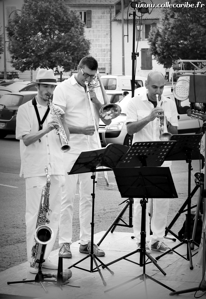 Concert de Calle Caribe à la Brasserie 13 (Lacaune, 81)