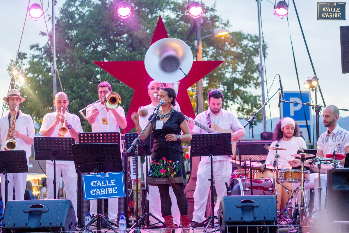 Concert Calle Caribe au Festazik 2014